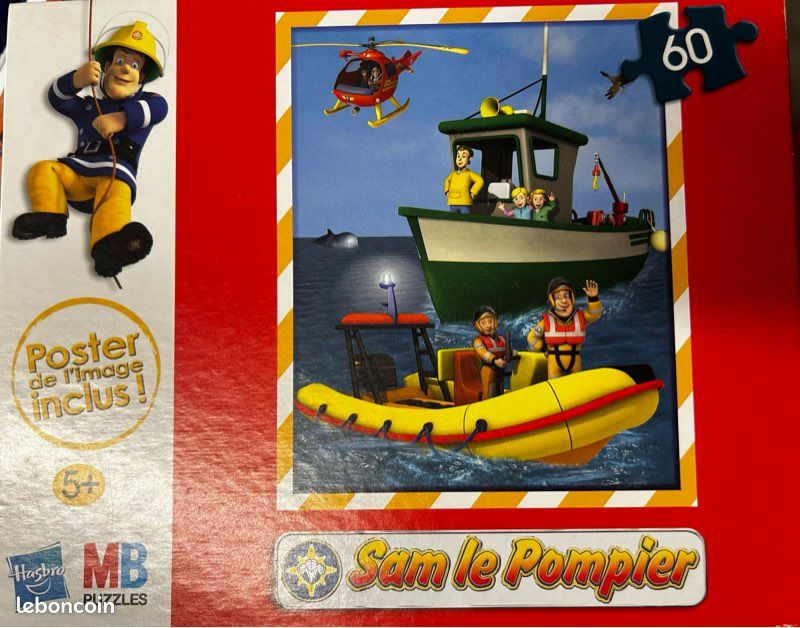 Puzzles Disney Fairies et Sam le pompier (image 1)