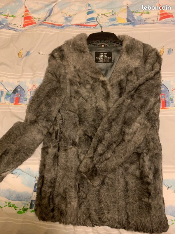 Manteau en fourrure véritable (image 1)