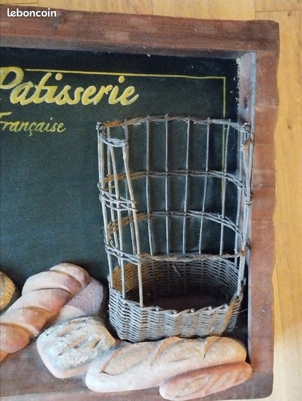 Cadre Boulanger en bois country corner TBE (image 3)