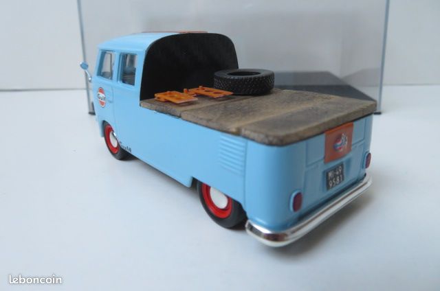 Voiture miniature vw au 1/43 Pickup Gulf (image 6)