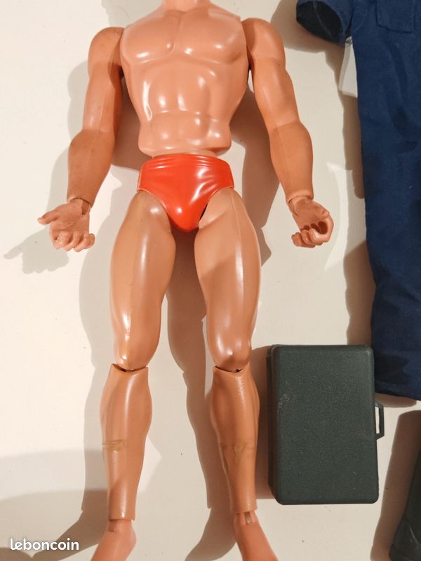 Figurine Big Jim Mattel - Agent 004 Tenue Campeur - Collection Années 70-80