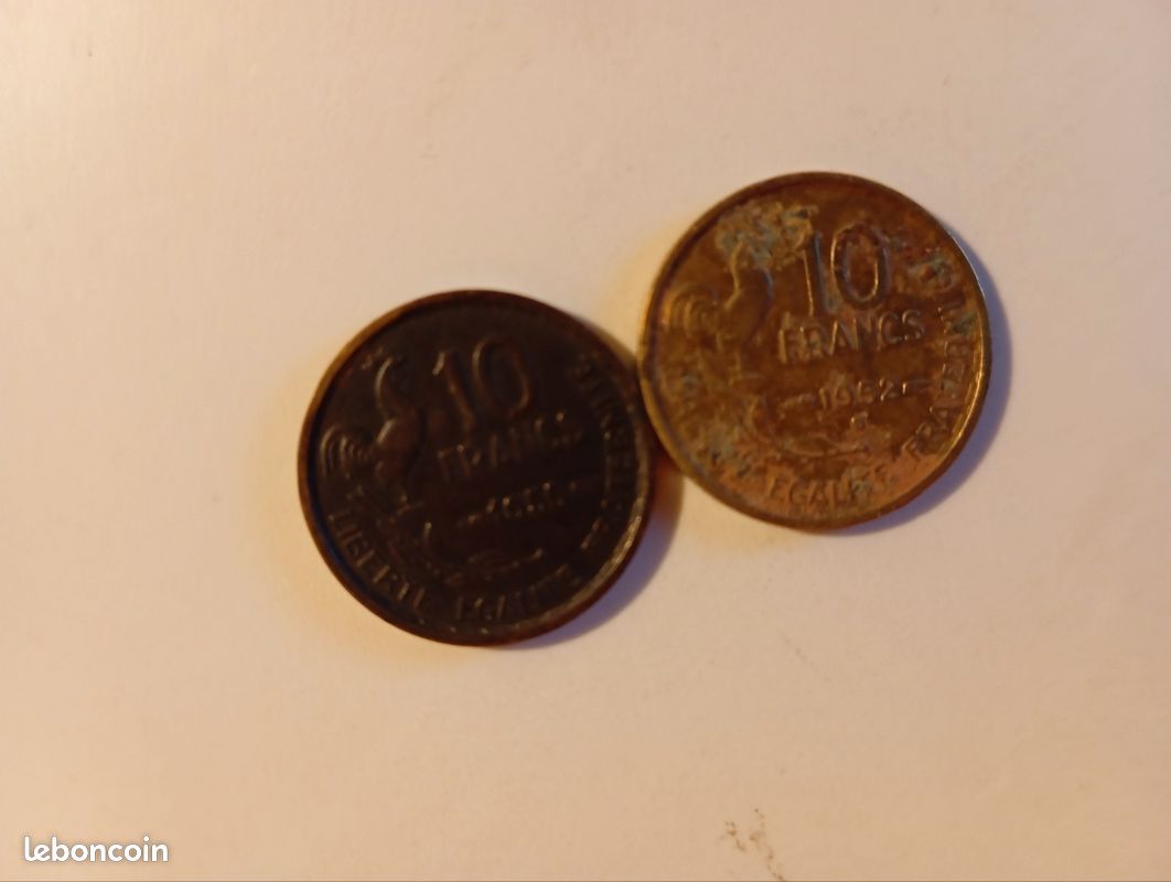 Lot de 3 pièces 10 francs (image 4)