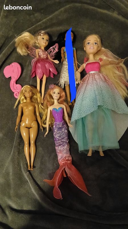 Barbie Fées Et Sirènes 2007 Par Mattel – Poupée Collection, Fabriquée à Porto Rico, Neuve