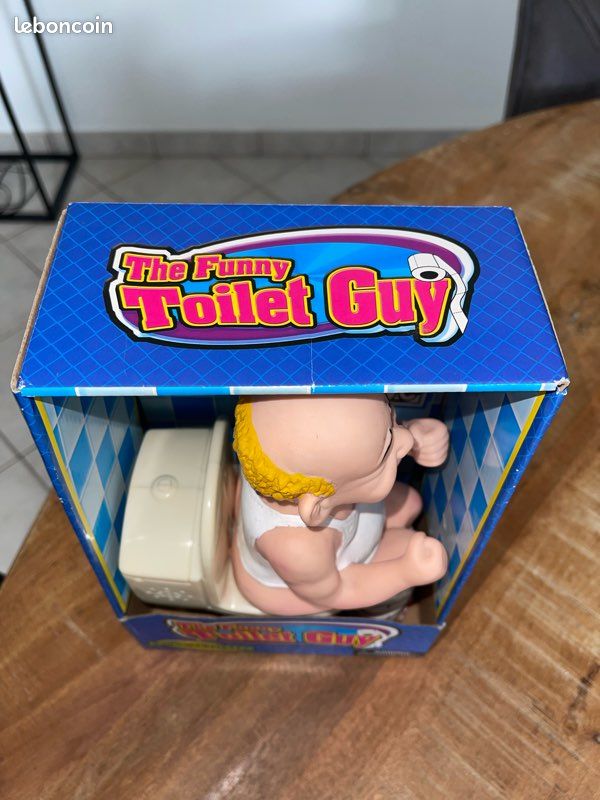 Vends figurine humoristique interactive "The Funny Toilet Guy" (image 2)