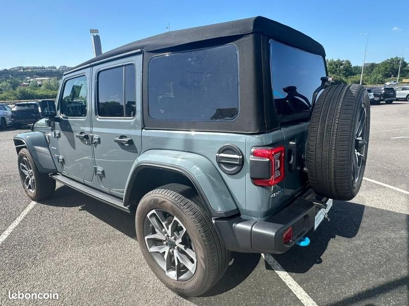 Jeep Wrangler Unlimited 2.0 T 380ch 4xe Sahara Garantie Jeep jusqu'au 07/2029 (image 9)