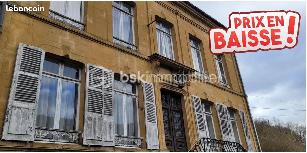 Maison 7 pièces 316 m² · à Bogny-sur-Meuse · 316 m² · 186 000 €