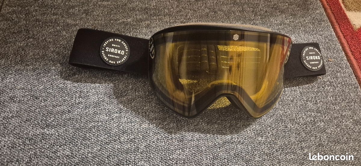 Masque de ski catégories et Siroko Sport Plein air