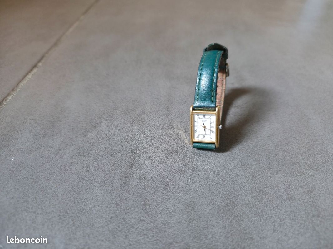 Montre Vintage ROCCO Années 80 - Plaquée Or, Maille Américaine - Neuf Sans étiquette