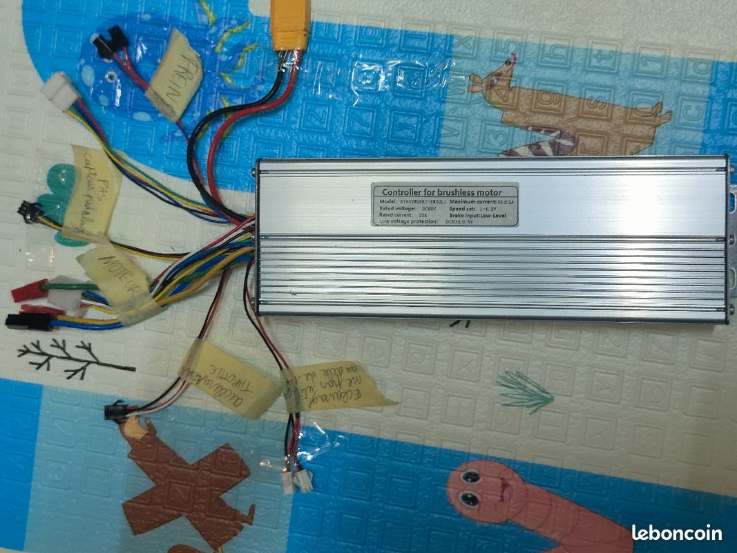 Controleur kt 60v 45A neuf + LCD 3 (image 3)