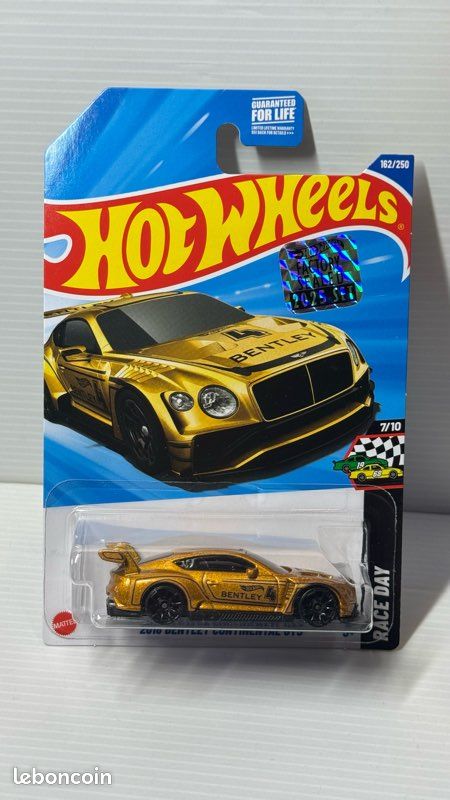 Hotwheels 1/64 🇨🇵 2018 Bentley Continental 2025 #7/10 Sticker Factory Sealed (image 1)