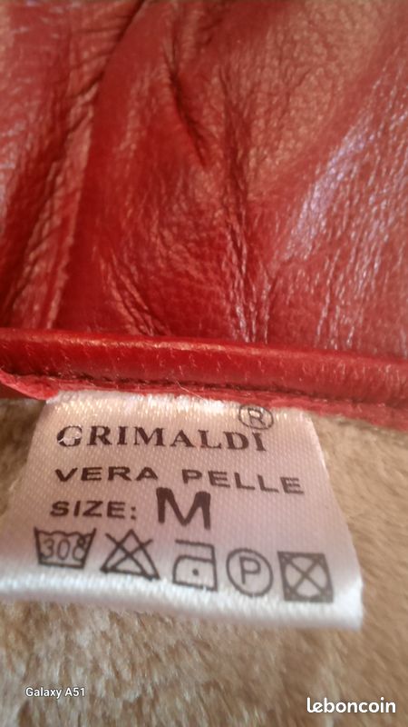 Gants grimaldi en peau neufs (image 5)