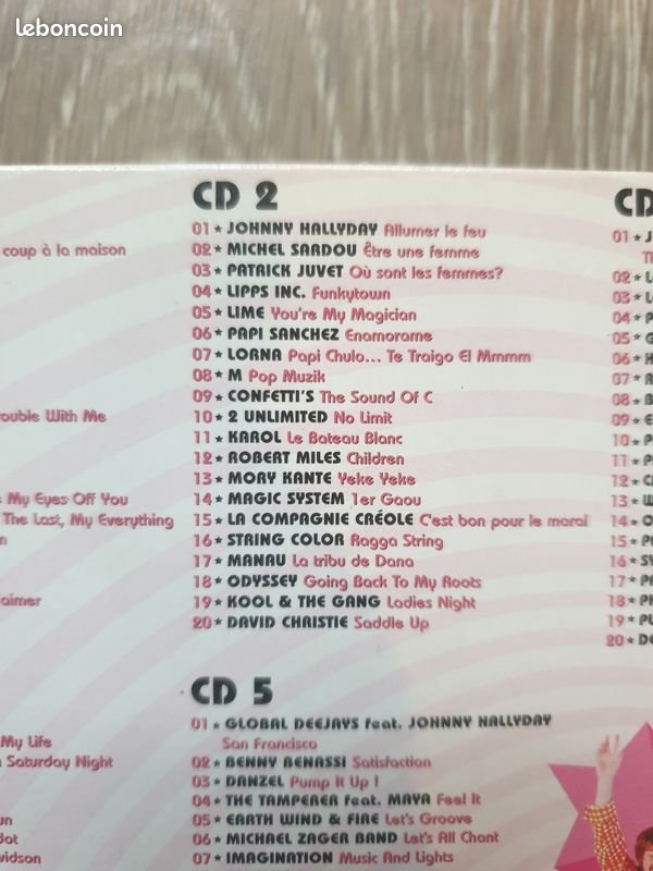CD Les 100 Plus grands Tubes pour faire la fête (image 4)