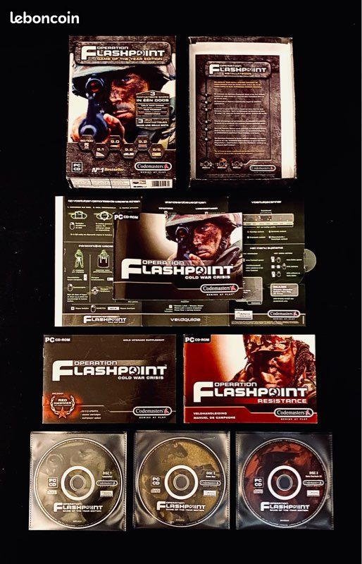 Jeu Operation Flashpoint - Game Of The Year Edition - PC (occasion Bon état)