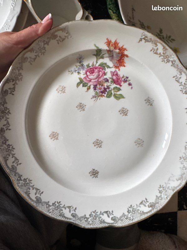Grande assiette limoges (image 1)