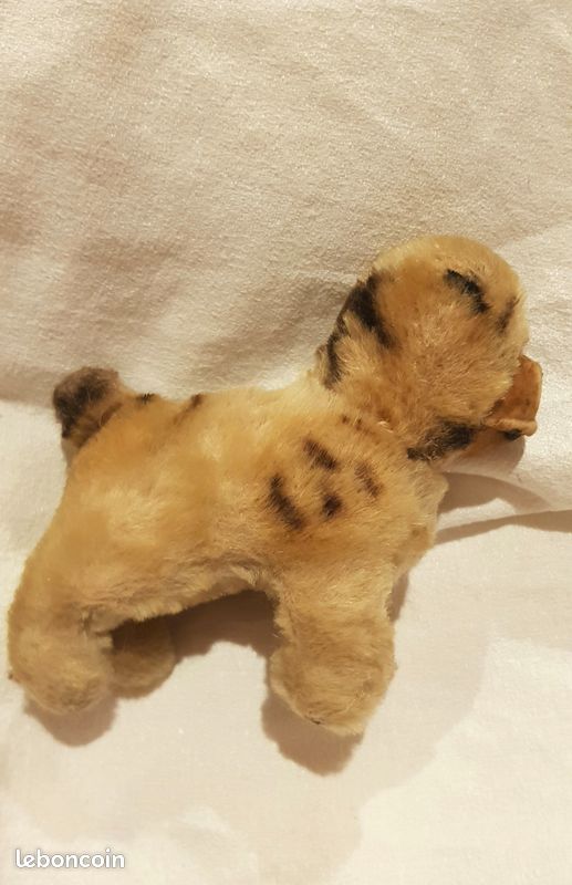 Rare peluche bulldog Steiff Bully miniature (image 1)