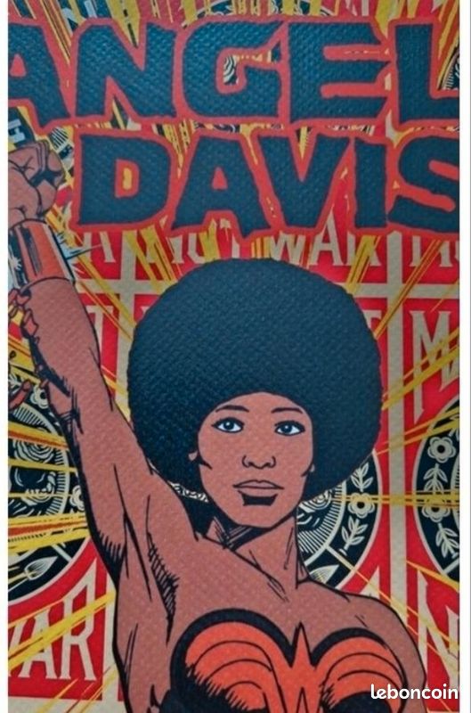 Death NYC sérigraphie 32x45 pop art Davis Angela n°1031 - Collection