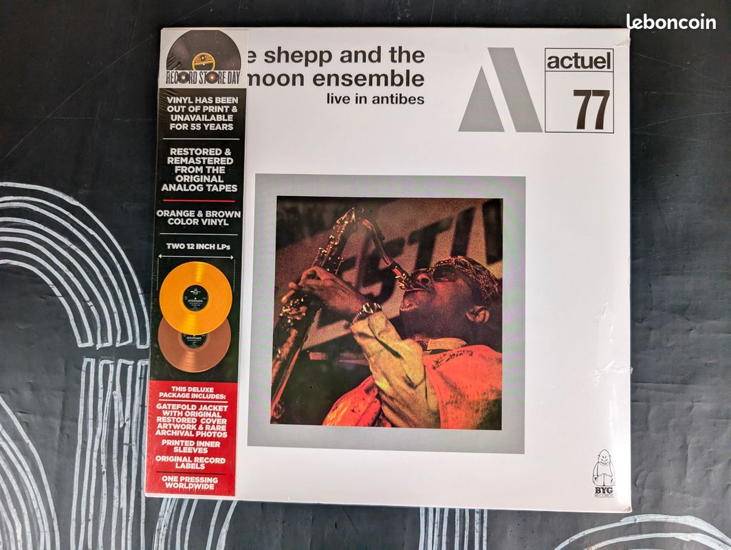Vinyle Archie Shepp " live at Antibes " (image 1)