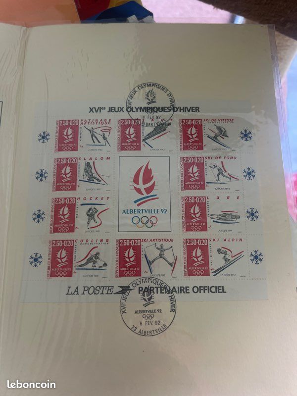 PINS JEUX OLYMPIQUES D'Albertville 8 Fevrier Ouverture Des Jeux 1992