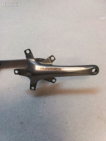 Manivelle de vélo de route Shimano Dura Ace FC-7800 53-39T 10