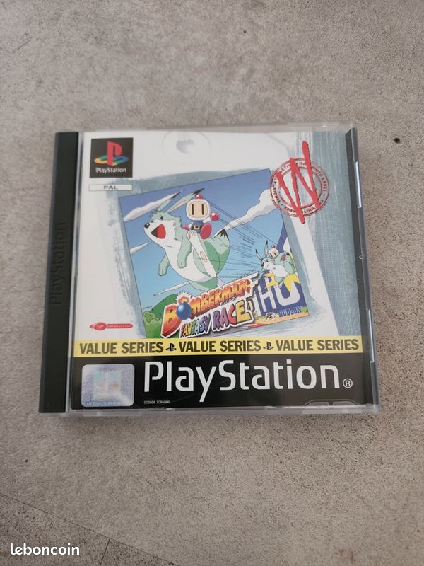 Bomberman Fantasy Race PS1 - Complet Version Française, Très Bon état