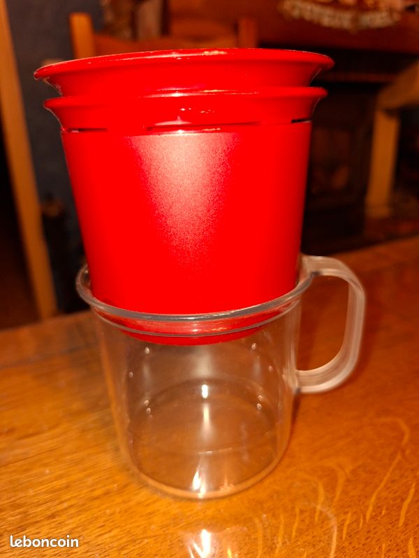 Set Infuseur à Café/Thé individuel - Tupperware & Filtre Swissgold - Arts de la table