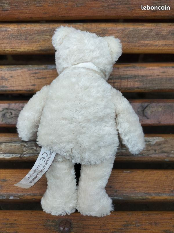 GRAND NOUNOURS GÉANT Ours en Peluche Ourson XXL 100cm Marron avec Cœur Je t'aime EUR 34,99 - FR