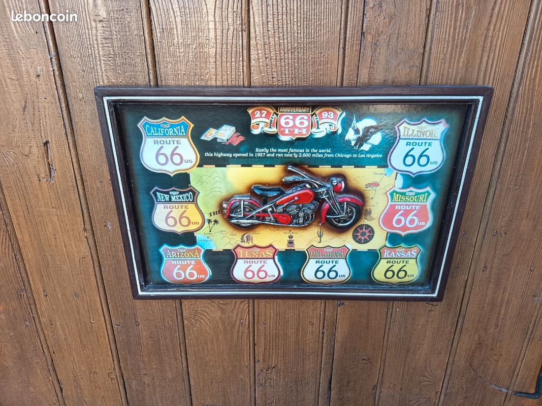 Couverture ROUTE 66 - Déco Rétro | Vintage - Treasures For Home