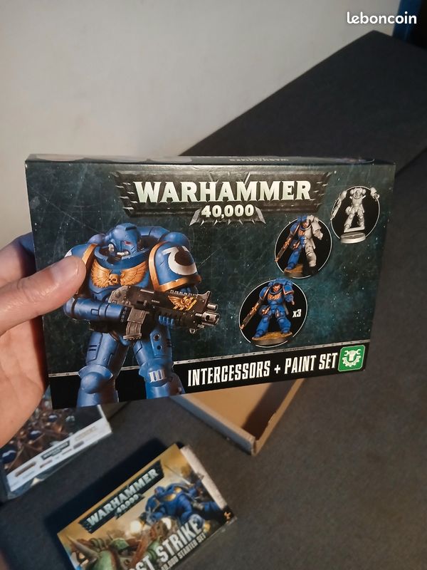 Coffret échantillon Warhammer 40k - Space Marines Neuf