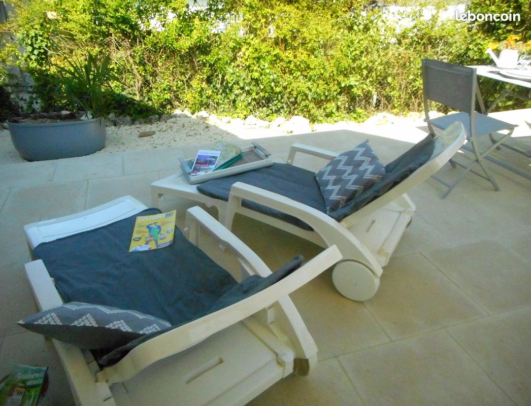 Studio meublé pour courts séjours (de 3 nuits à - d'1 mois) grande terrasse & petite buanderie (image 9)