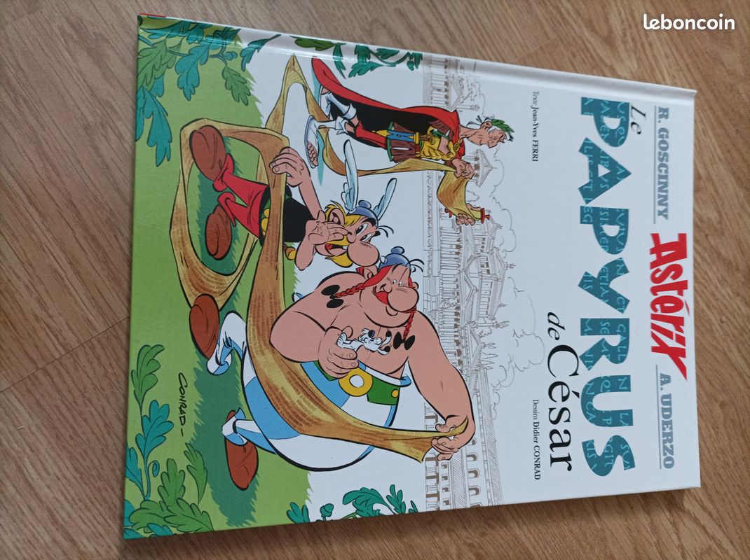Bande dessinée "Astérix" "Le papyrus de César" (image 1)