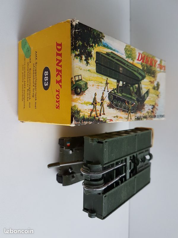 Dinky Toys - 1:43 - Char AMX poseur de pont - Dinky toys