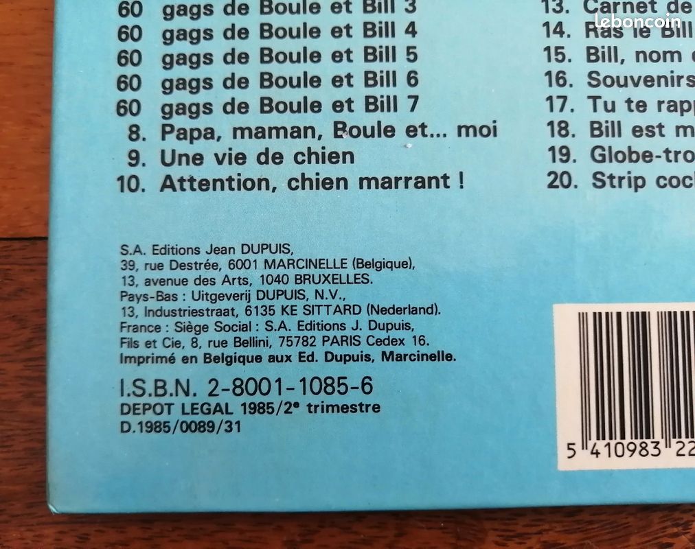La Ribambelle T4 (réed 04/85) La Ribambelle aux Galopingos (image 3)