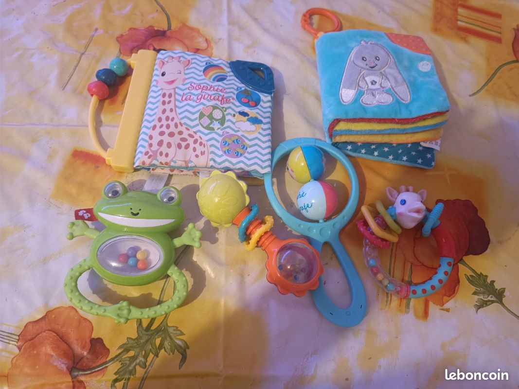 Lit parapluie+poussette+ jouer enfant et lot nounours (image 3)