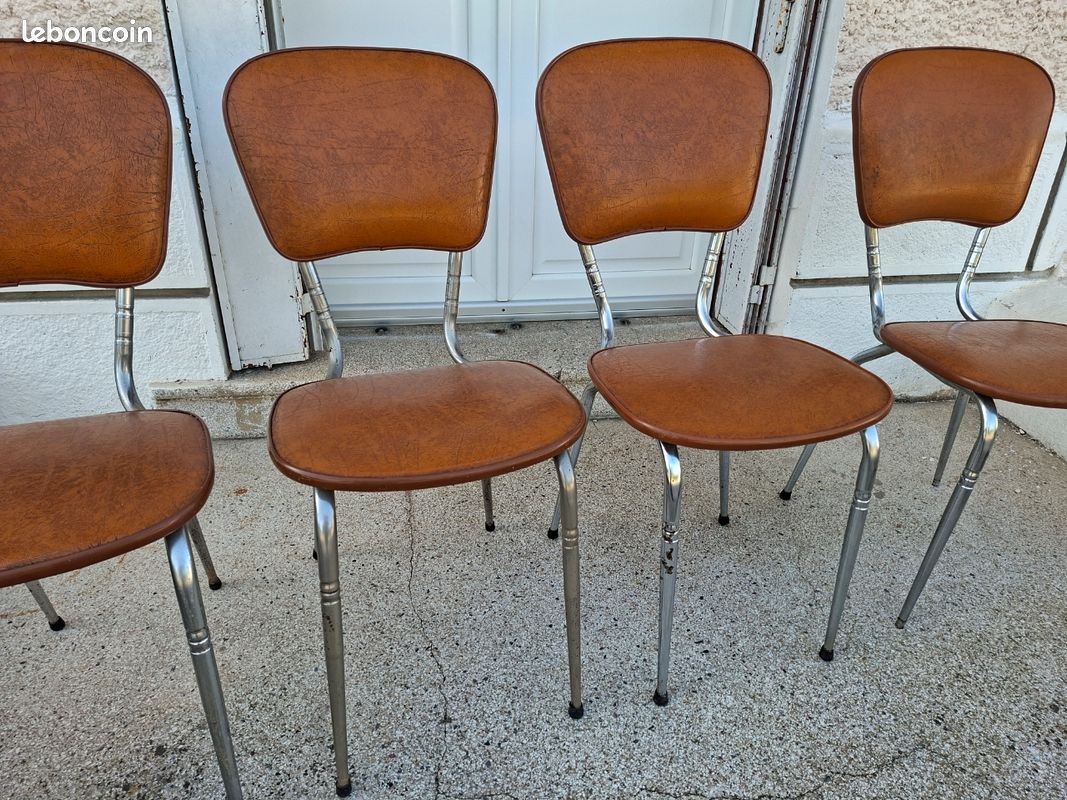 4 chaises vintages (image 8)