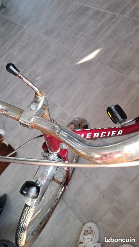 VELO FEMME MERCIER Authentique VINTAGE 1970 Tout d'origine (image 9)