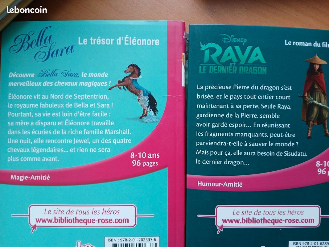 Lot de 4 livres bibliothèque rose (image 2)