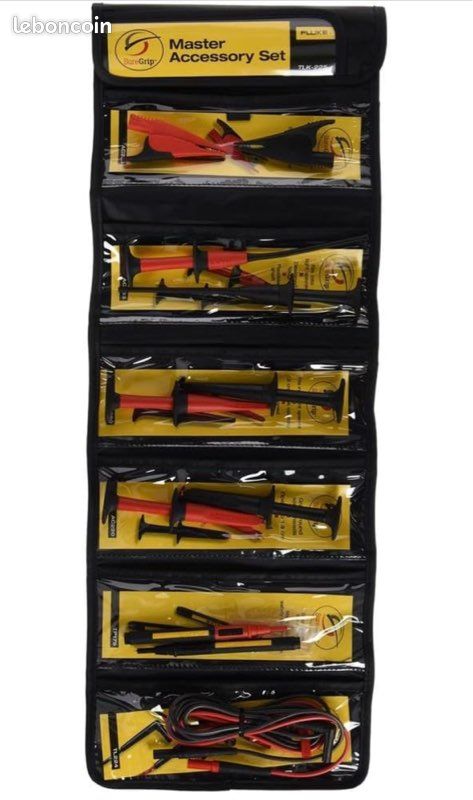 Kit d’accessoires complet SureGrip™ Cordons et sondes Fluke TLK-225 (image 1)