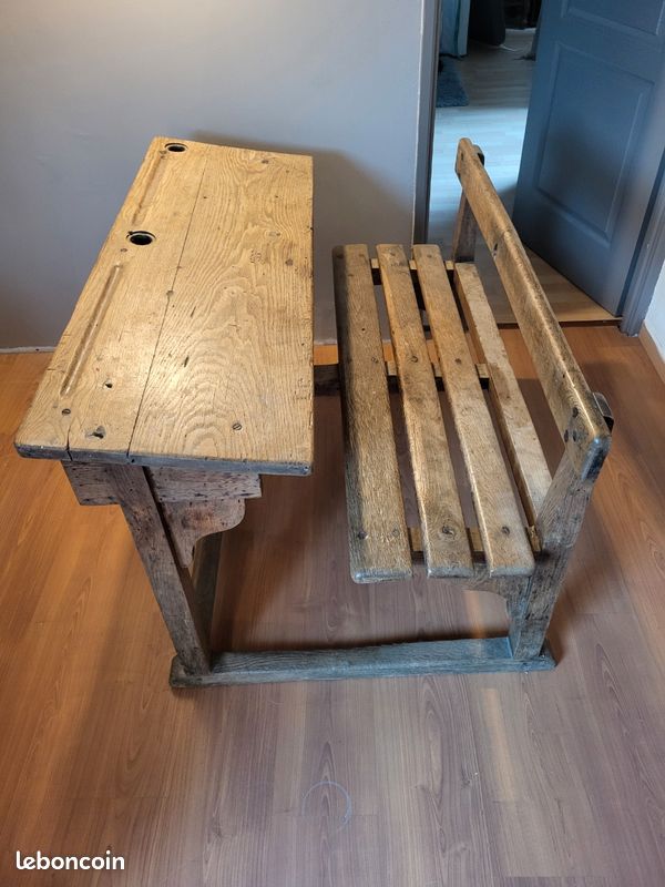Bureau écolier bois (image 1)
