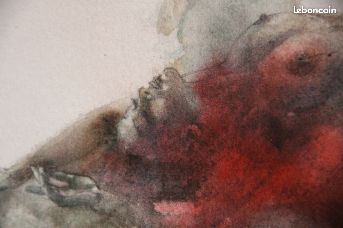 Nebuleuse, estampe sensuelle signee Giovanna Casotto (image 1)