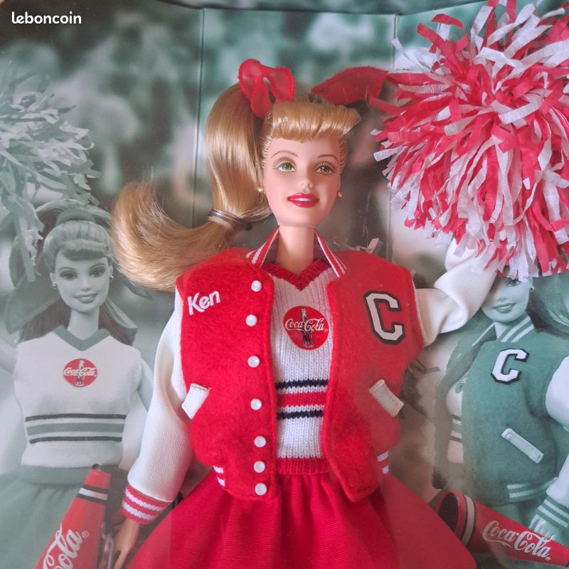 Vintage 1998 Coca-Cola Party Barbie Doll Édition Spéciale