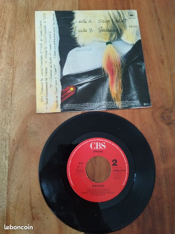 Spagna Easy Lady 45t (image 2)
