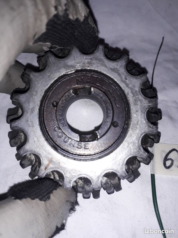 Roue Libre Vintage Atom 3 Vitesses - 16/22 Dents, Vélo Course Français