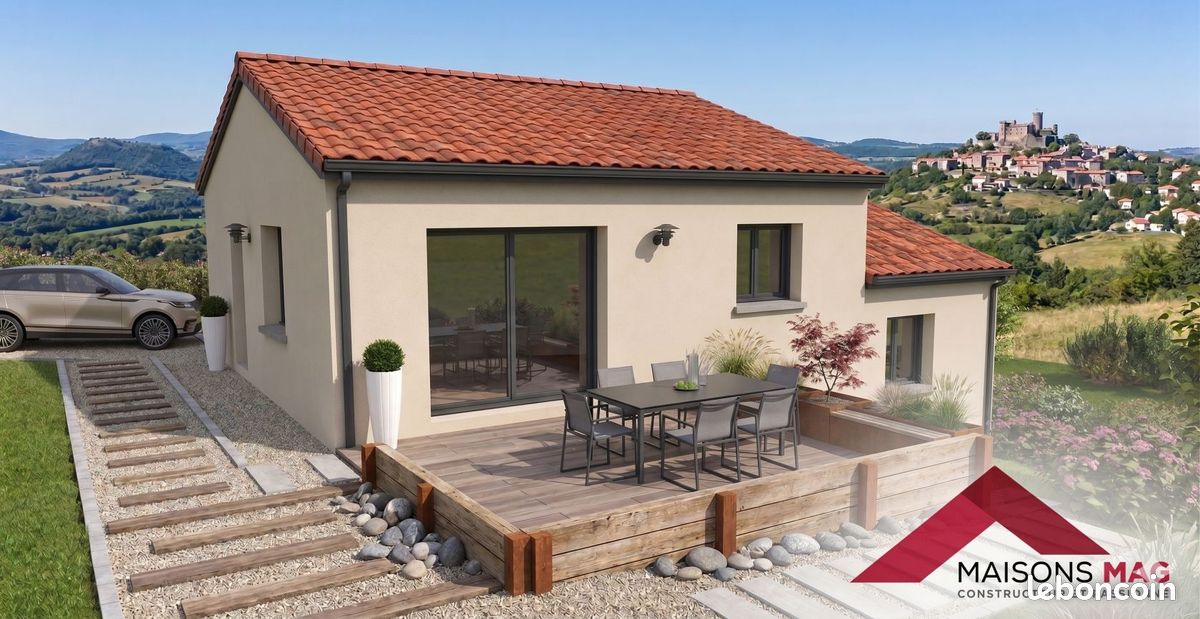 Maison 4 pièces 84 m² · à Romagnat · 84 m² · 331 040 €