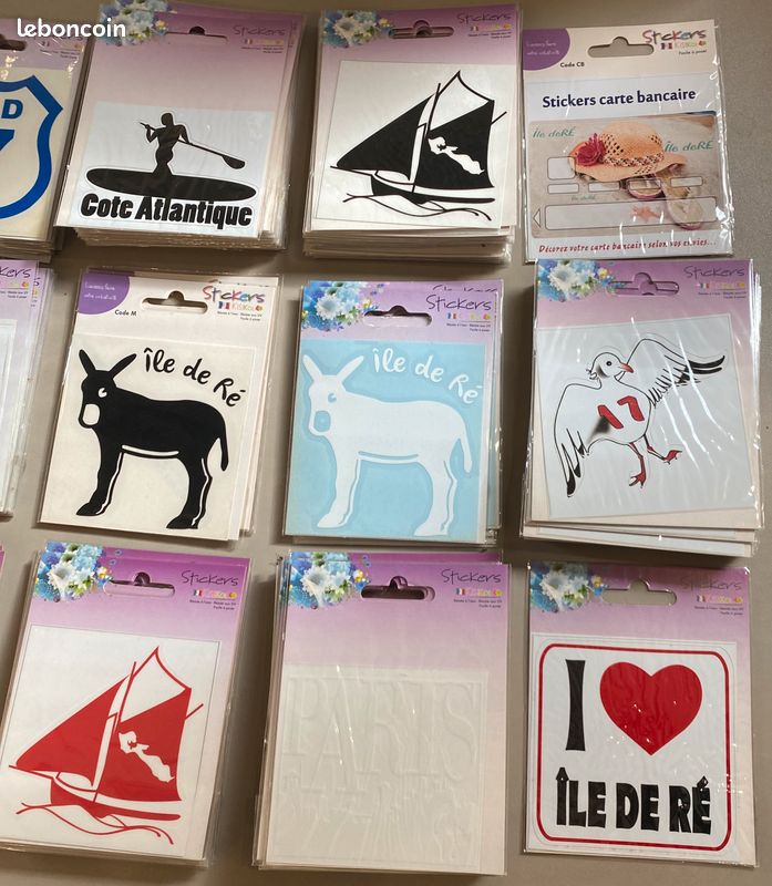 160 Stickers (ile de Ré) le Lot 20 (image 2)