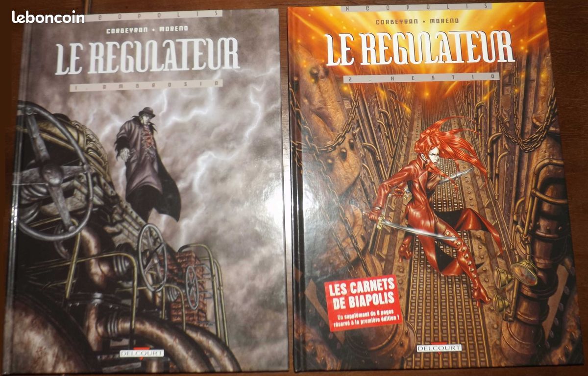 BD 1/RE 2/EO Le Régulateur de Moreno & Corbeyran en lot ou à l'unité à partir de (image 3)