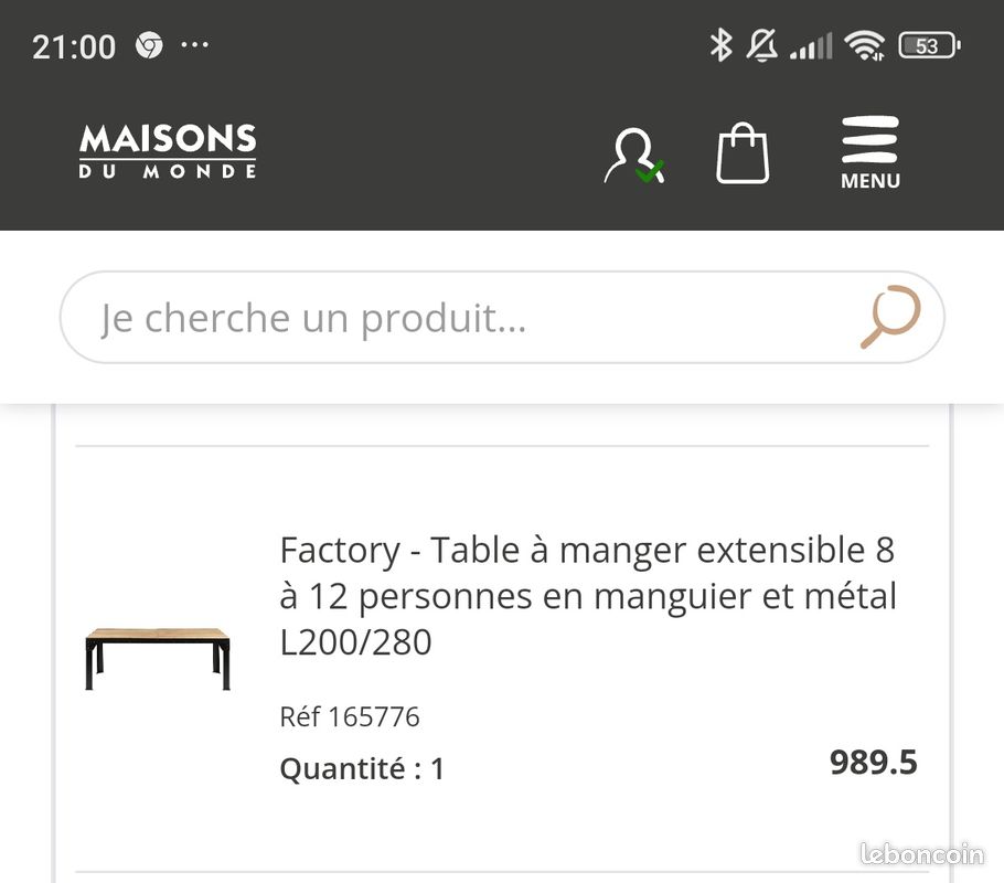 Table à manger extensible 8/12 personnes (image 4)