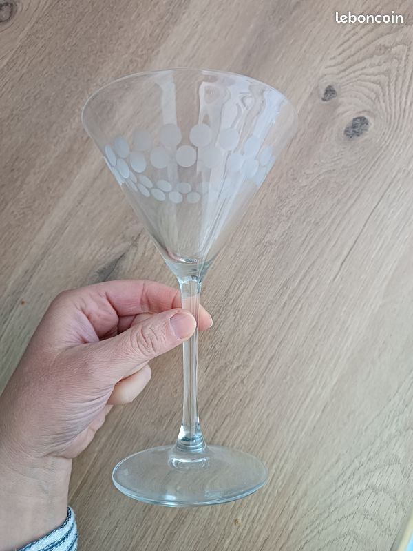 2 verres à cocktail en cristal mikasa (image 3)