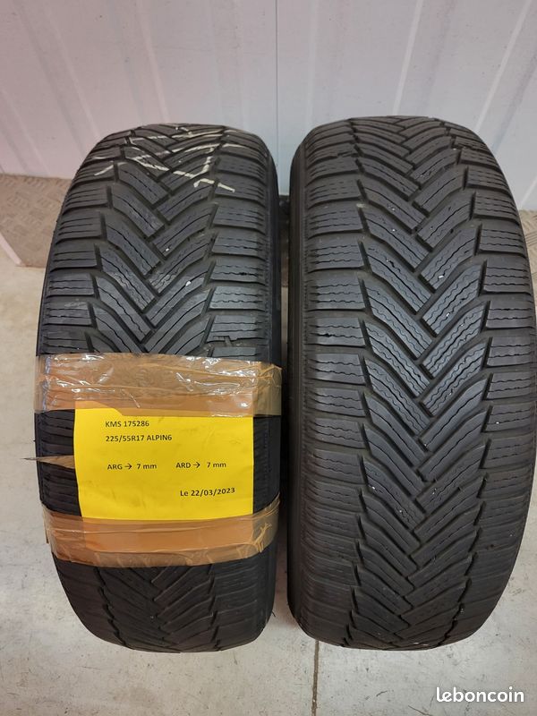 2 pneus Michelin Alpin 6 (image 1)