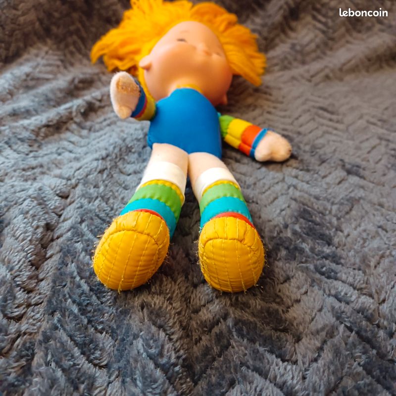 Grande poupée Patty O Rainbow Brite 45 cm - jouets rétro jeux de