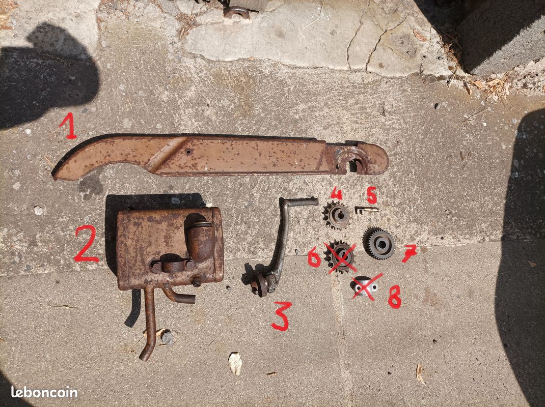 Pieces pour 350 MOTOBECANE bloc S (image 1)